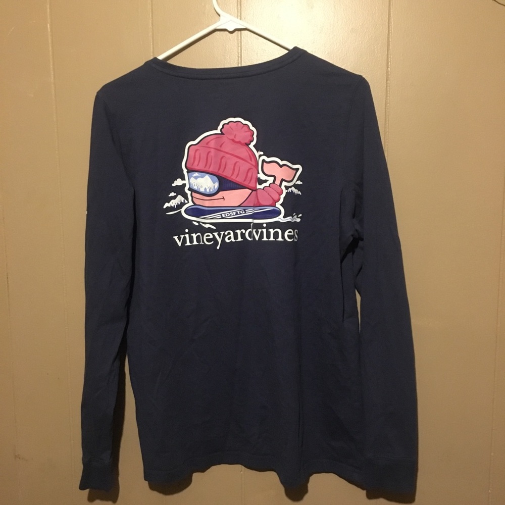Long-Sleeve Ski Goggles Whale Pocket T-Shirt
Vineyard vines
Skiin